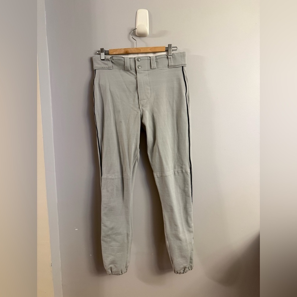 Southland Athletic Baseball Pants Size 32 Gray Piped Knicker Style Game Pants